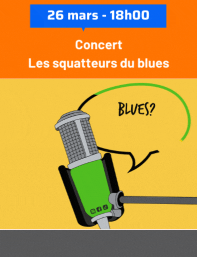 Concert Les squatteurs du blues