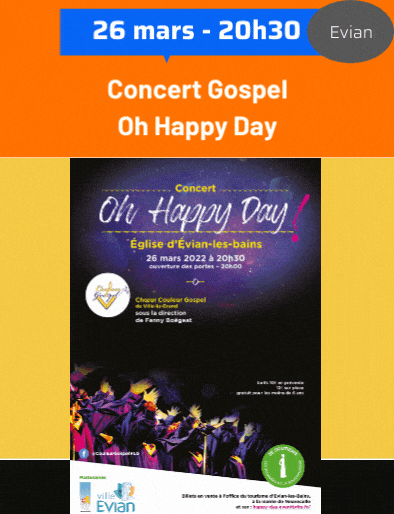 Concert Oh Happy day