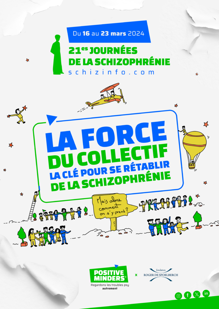 Campagne 2024 : La force du collectif, la clé pour se rétablir de la schizophrénie